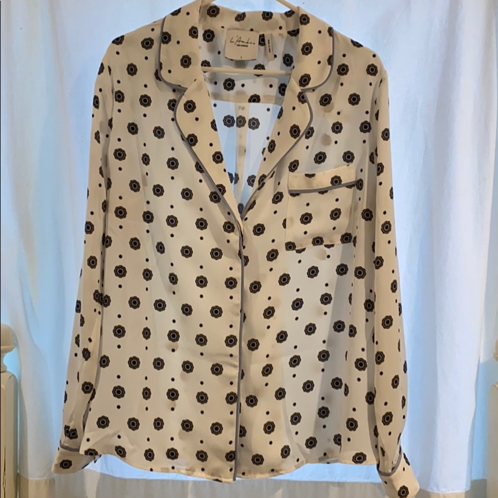L’Academie Button-Down Blouse